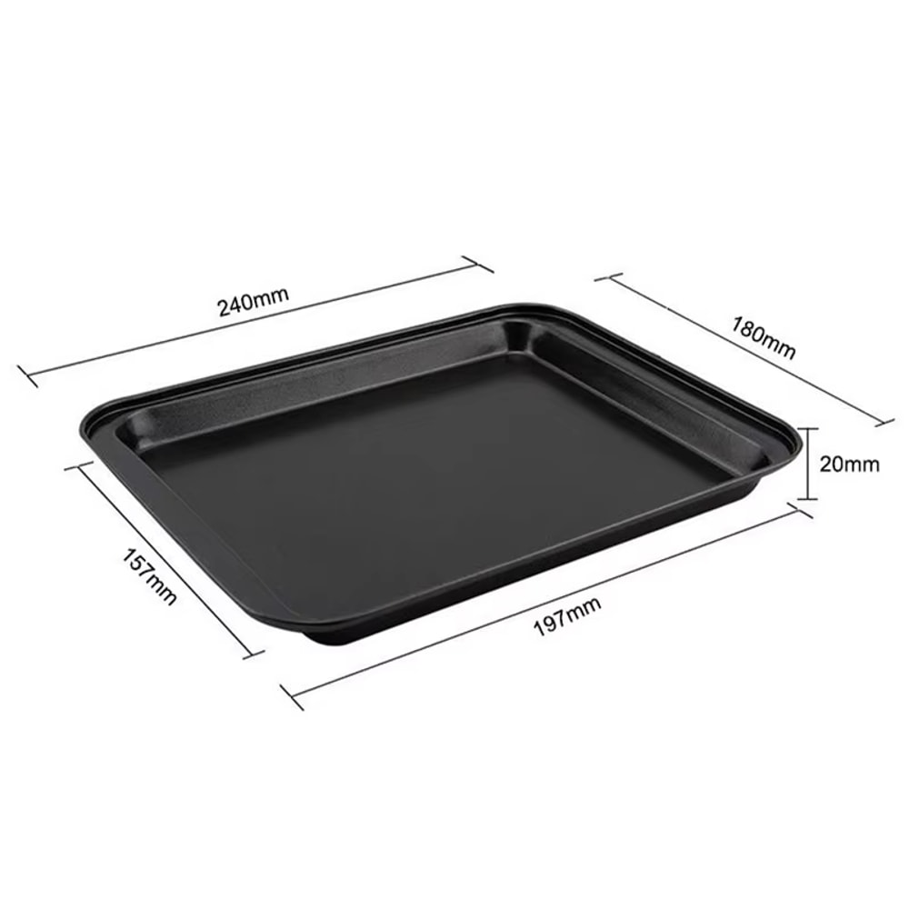 Durable Rectangle Baking Pan Non-Stick Carbon Steel Loaf Toast Mould Cake Mould Bread Tray for Kitchen