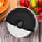 Stainless Steel Round Wheel Pizza Cutter with Lid Dough Roller Slicer for Pastry Baking Kitchen Accessories