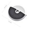 Stainless Steel Round Wheel Pizza Cutter with Lid Dough Roller Slicer for Pastry Baking Kitchen Accessories