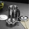 Stainless Steel Oil Strainer Pot with Lid Fine Mesh Fast Filtering Frying Bacon Fat Oil Storage Container