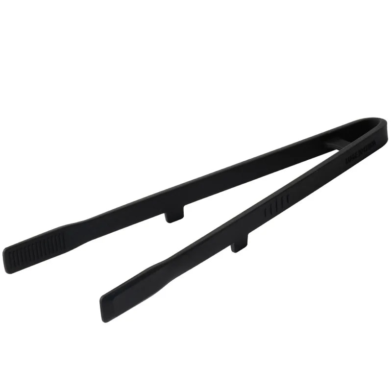 NonStick Silicone Grill Tongs Heat Resistant Cooking Clamp Bread Clip BBQ Salad Steak Pasta Clip Fo 6