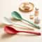 Multiuse Silicone Spoon For Cooking Comfortable Nonslip Handle Large Round Handle Mixing Spoon Kitc 0