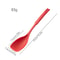 Multiuse Silicone Spoon For Cooking Comfortable Nonslip Handle Large Round Handle Mixing Spoon Kitc 2