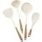 Silicone Cooking Utensil Set NonStick Pans Spatula Ladle Slotted Spoon Kitchen Tools 6