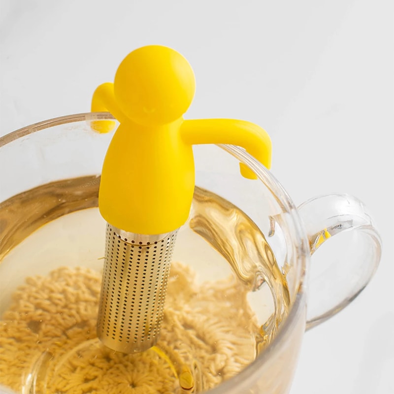 Cute Creative Tea Infuser Set Highquality Silicone Spice Infuser 0