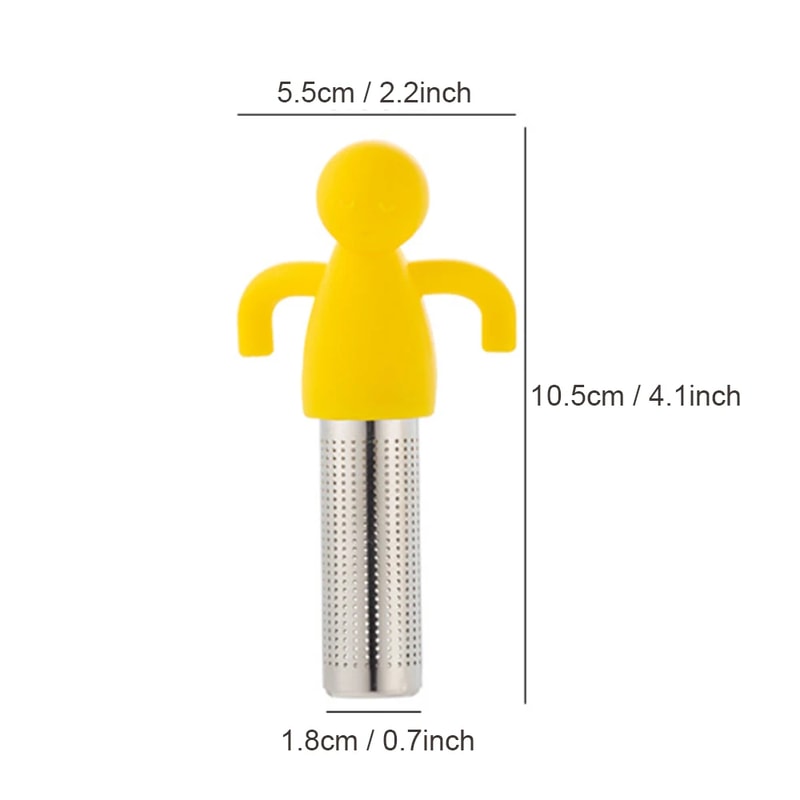 Cute Creative Tea Infuser Set Highquality Silicone Spice Infuser 2