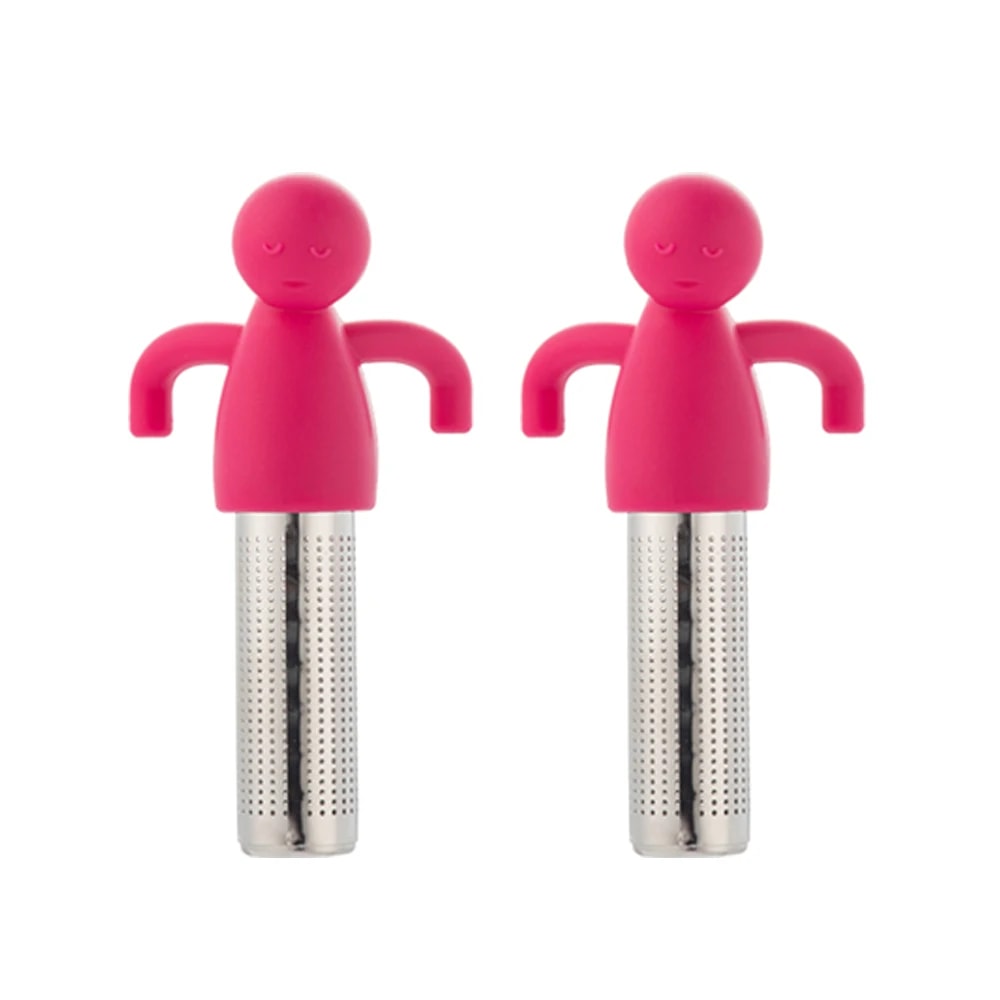 Cute Creative Tea Infuser Set Highquality Silicone Spice Infuser 8