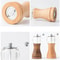 Multifunctional Hand Crank Pepper Grinder Sea Salt Pepper Cumin Solid Wood Kitchen Seasoning Grinde 3
