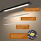 USB Rechargeable Desk Lamp LED Reading Light Flexible Clip Portable Night Lamp Warm Cool White Dayl 4