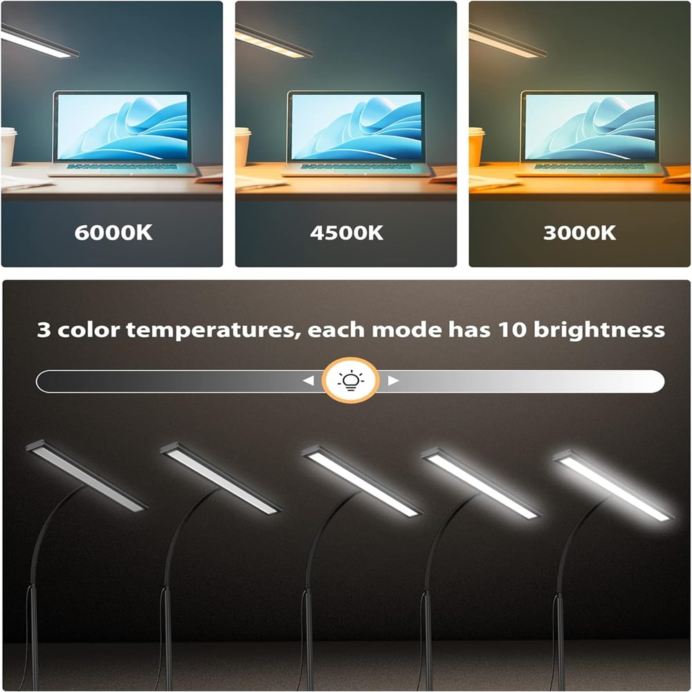 USB Desk Lamp For Office And Study Stepless Dimmable Screen Lamp LED Monitor Light Bar 1