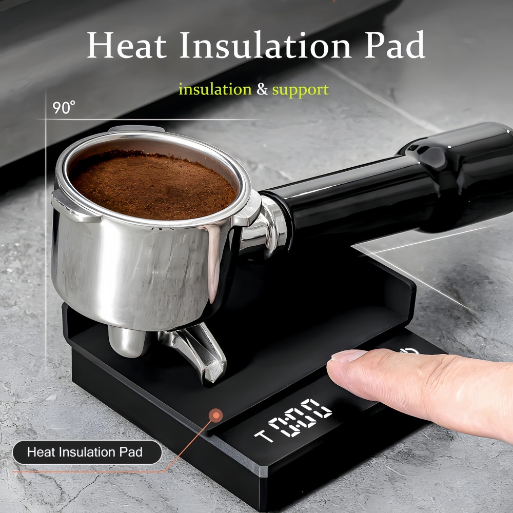 Professional Kitchen Coffee Tools Mini Electronic Coffee Scale Smart Precision USB Silicone Pad High Quality