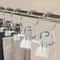 Stainless Steel Adhesive Multifunctional Pants Clip With Hooks For Clothes Drying And Home Storage 1