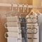 Multi-functional Layers Clothes Hangers Non-slip Pant Storage Rack for Clothing and Organization