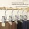 Portable Hanging Clothes Clip Stainless Steel Clothespins Laundry Clothes Pegs Hook Wardrobe Organi 3