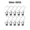 Portable Hanging Clothes Clip Stainless Steel Clothespins Laundry Clothes Pegs Hook Wardrobe Organi 6