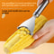 Practical Kitchen Corn Thresher Stainless Steel Corn Peeler Fishing Corn Cutter Tool 1