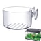 Aquarium Glass Plant Pot With Suction Holder Acrylic Aquatic Plant Cup Feeding Container Stand For 7