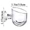 Aquarium Glass Plant Pot With Suction Holder Acrylic Aquatic Plant Cup Feeding Container Stand For 4