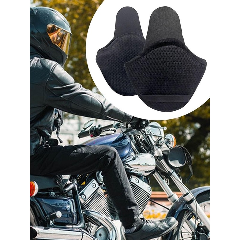 Motorcycle Helmet Earmuffs Detachable Wind Blocks Warm Winter Ear Muffs Windproof And Noise Reducti 2