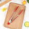 NonStick Silicone BBQ Grilling Tong Stainless Steel Kitchen Serving Clamp For Cooking Salad And Bar 6