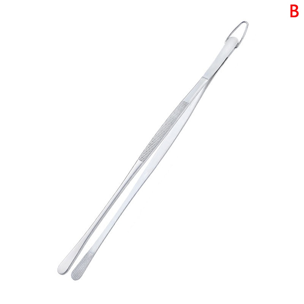 Stainless Steel Tweezers For Cooking BBQ And Bartending ExtraLong Fine Tongs For Kitchen Use 7
