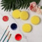 Round Ceramic Foam Sponge Set for Pottery Tools Coloring Sculpting Cleaning