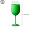 Dishwashersafe Reusable Champagne Glass PP Plastic Wine Glasses For Party Supplies 4