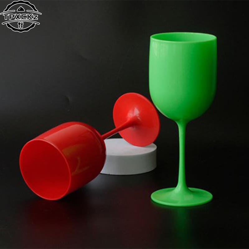 Dishwashersafe Reusable Champagne Glass PP Plastic Wine Glasses For Party Supplies 3