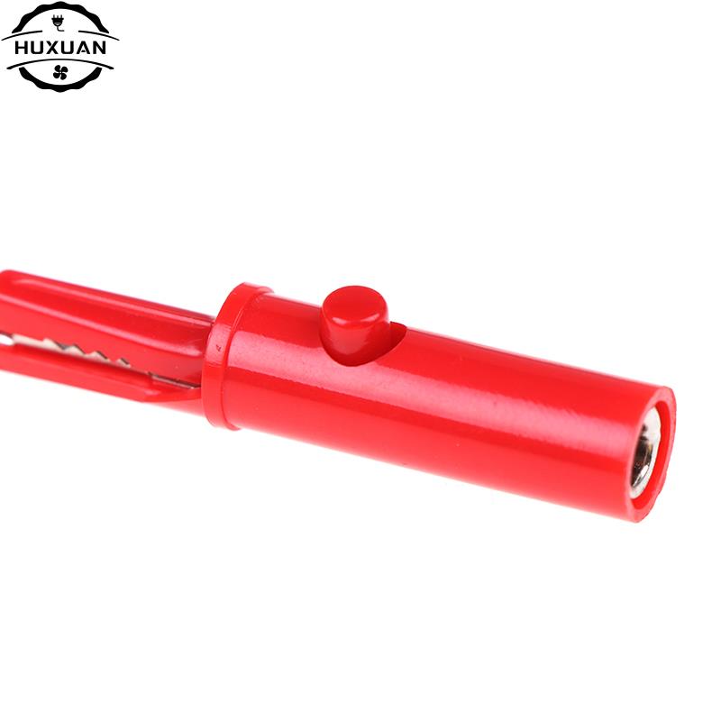Full Protective Push Button Type Alligator Clips for Professional Multimeter