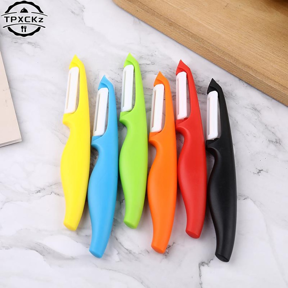Kitchen Slicer Melon Gadgets Fruit Peeler Knife Zirconia Ceramics Vegetable Peeler Potato Cutter Pr 3