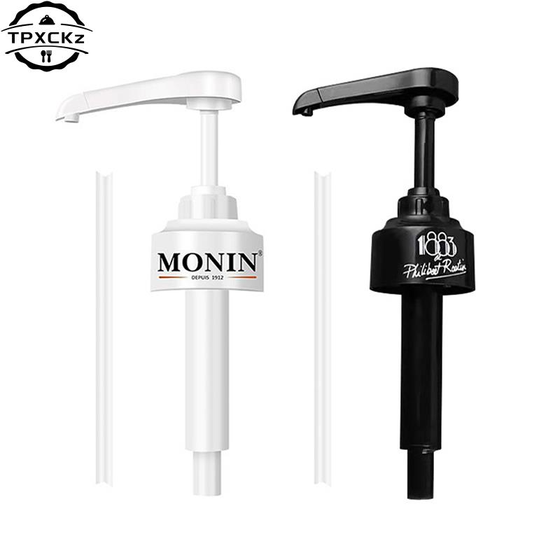 Syrup Bottle Nozzle Pump Durable Plastic Pushtype Pressure Oil Sprayer For Kitchen Liquid Dispenser 0