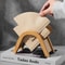 Bamboo Coffee Filter Paper Holder Stand, Simple Coffee Filter Dispenser Rack Shelf