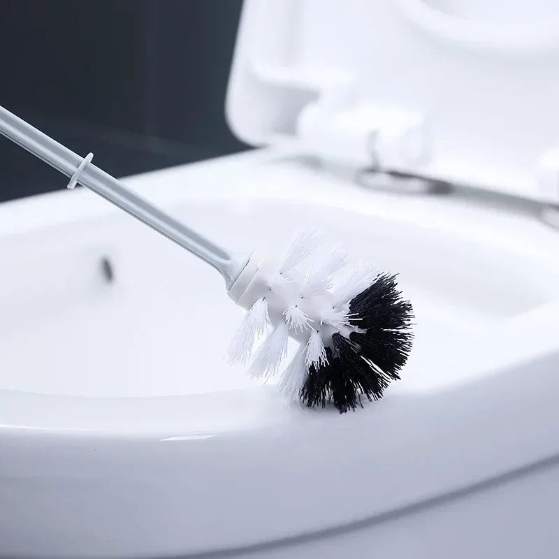 Luxury Toilet Brush For Home Use With Long Handle Soft Bristle Cleaning Brush For Bathroom No Dead 1