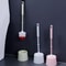 Luxury Toilet Brush For Home Use With Long Handle Soft Bristle Cleaning Brush For Bathroom No Dead 4
