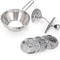 Stainless Steel Potato Masher Manual Food Mashing Tool for Vegetables, Fruits, Pumpkin Puree Press, Kitchen Accessories
