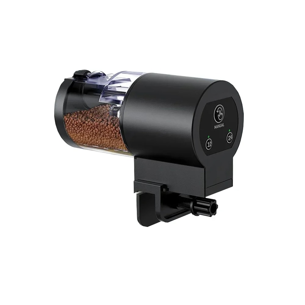 Digital Automatic Fish Feeder Programmable Food Dispenser Waterproof For Aquarium And Pond Tanks Wi 5