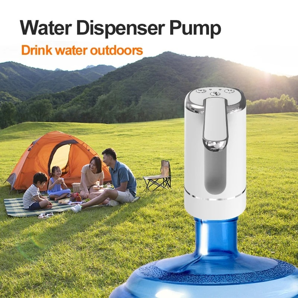 Electric Water Dispenser Pump Mini Portable Foldable USB Bottle Pump Household Automatic 5