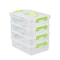 Building Blocks Storage Box Transparent Visibility Tool Classification Boxes Stackable Storage 6
