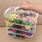 Building Blocks Storage Box Transparent Visibility Tool Classification Boxes Stackable Storage 3