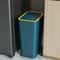 Leakproof Space Saving Trash Can With OneTouch Modern Design Durable Plastic 3
