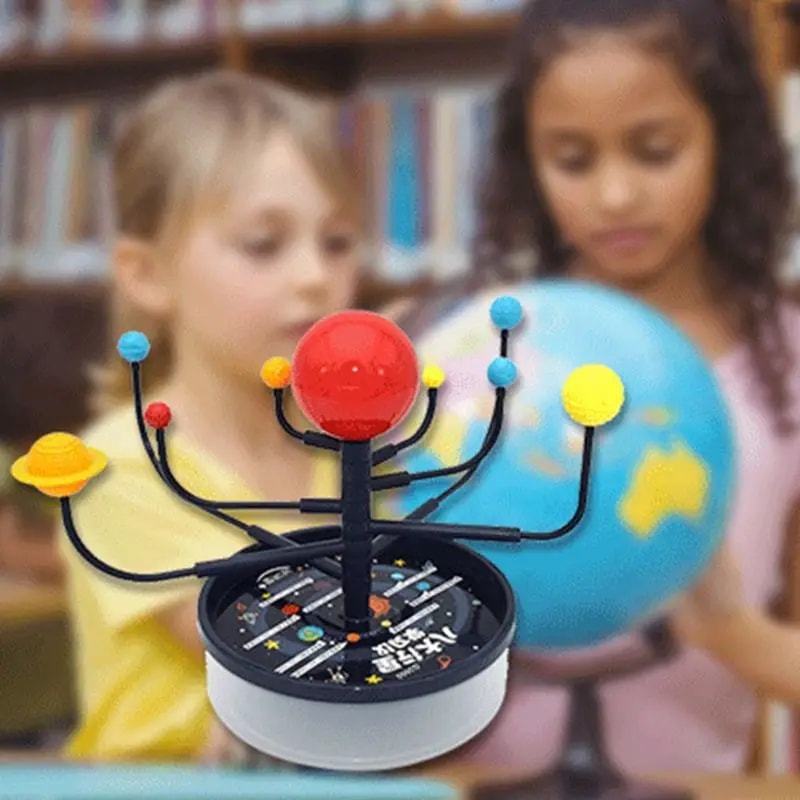 Solar System Nine Planets Model Science Kit DIY Assembly Educational Toy For Parentchild Interactio 1