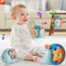 Early Education Hand-Held Baby Rattle Snail Puzzle Plastic Ball Colorful Festival Gift for Babies