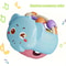Early Education Hand-Held Baby Rattle Snail Puzzle Plastic Ball Colorful Festival Gift for Babies