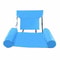 Inflatable Pool Lounge Chair With Armrests Headrest PVC Oxford Cloth Ideal For Relaxation At Beach 5