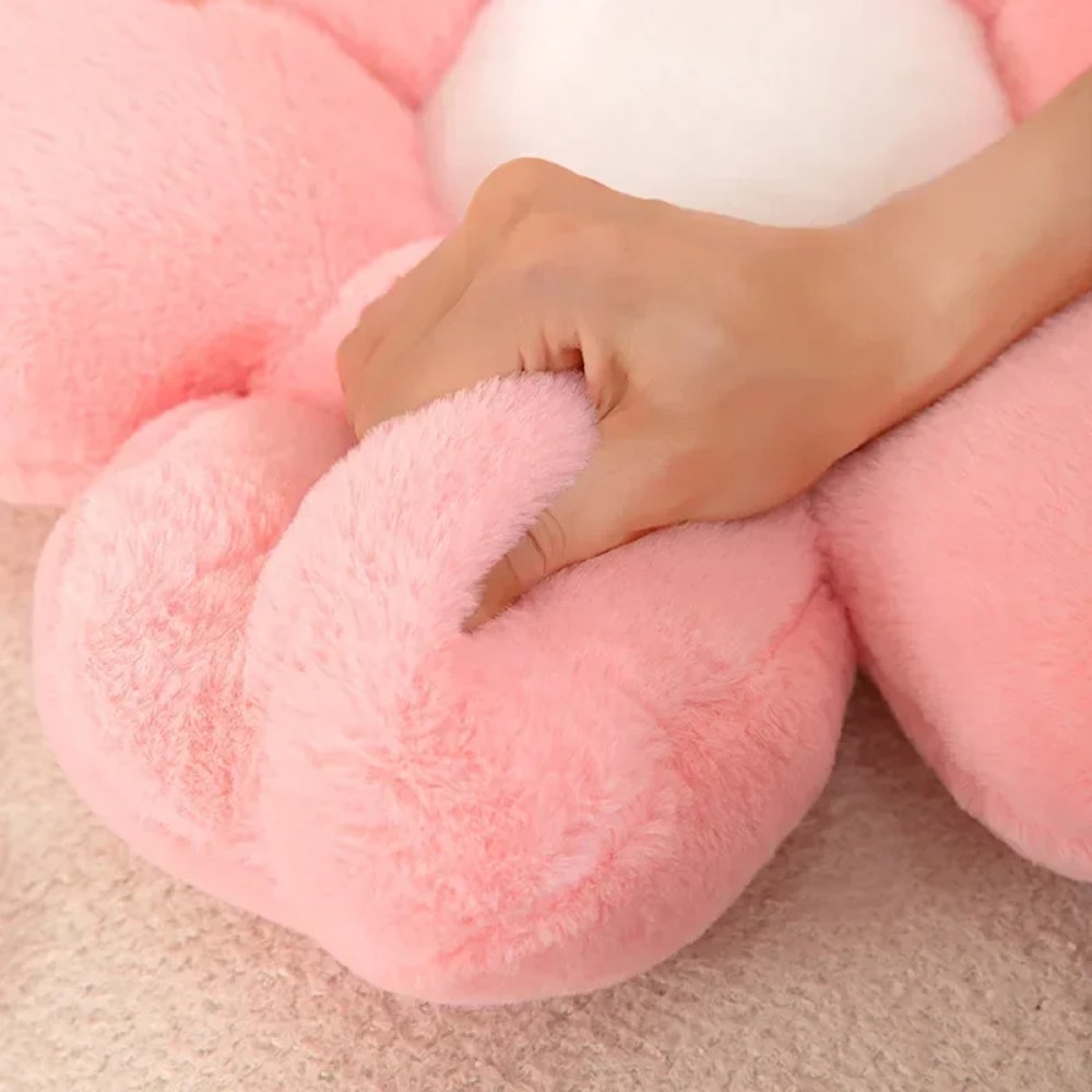 Daisy Seat Cushion Sunflower Pillow Flower Mat Plush Toy Mat Office Mat Christmas Gift 3