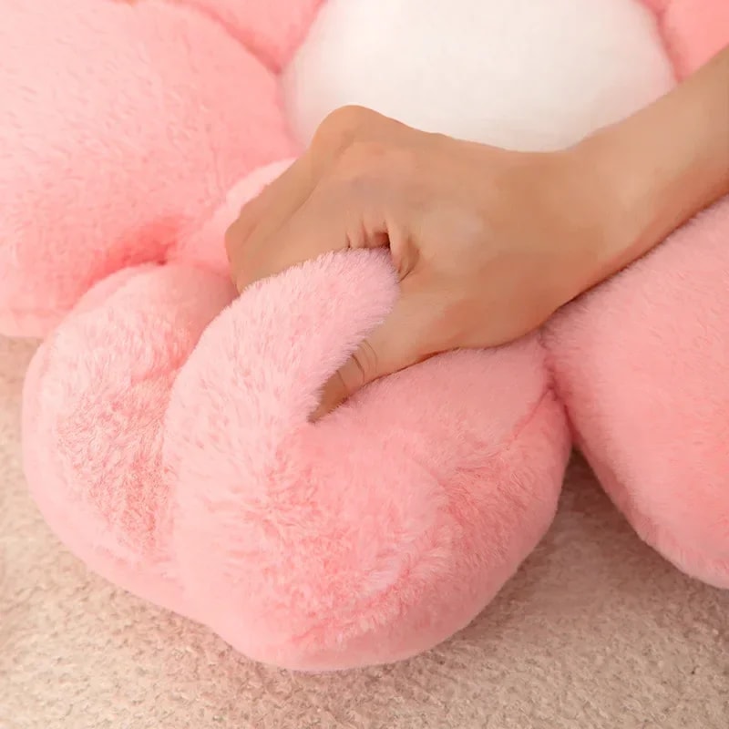 Daisy Seat Cushion Sunflower Pillow Flower Mat Plush Toy Mat Office Mat Christmas Gift 3