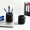 PVC TireShaped Pen Holder Fun Desk Organizer Ideal For Office And School Supplies Painted Finish 3