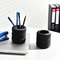 PVC TireShaped Pen Holder Fun Desk Organizer Ideal For Office And School Supplies Painted Finish 3