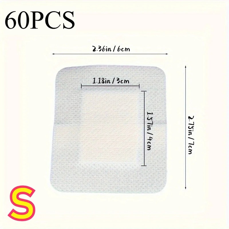 Nonwoven Hypoallergenic Medical Adhesive Bandage Wound Dressing Band Aid Large Size For First Aid C 5