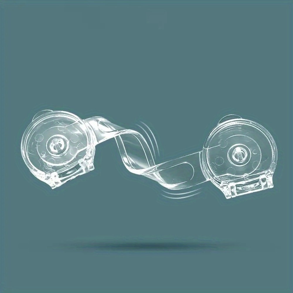 Transparent Safety Drawer Locks Fridge Childproof Secure Design Easy Install For Safety 2